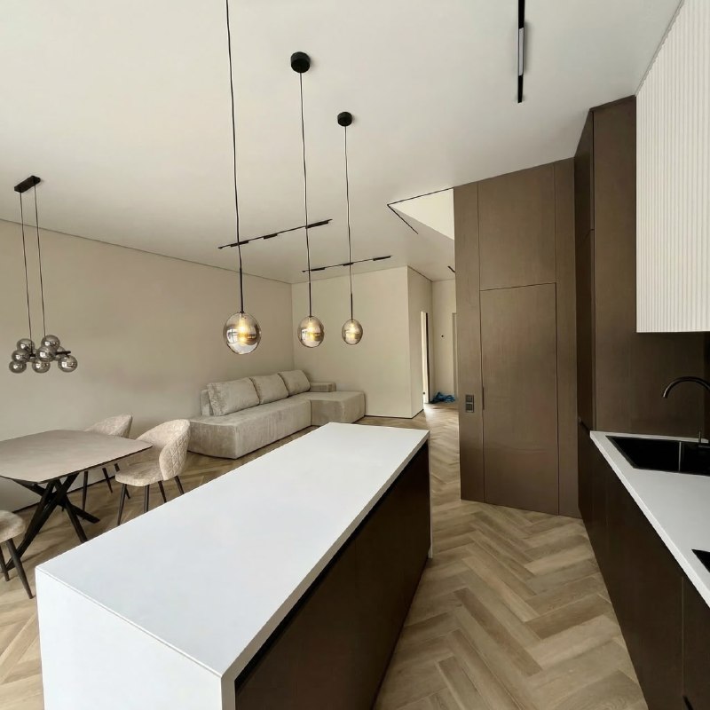 🌟 Кухня-гостиная: продолжение истории о стильном ремонте! 🌟